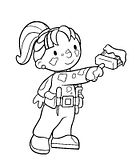 disegni bob da colorare