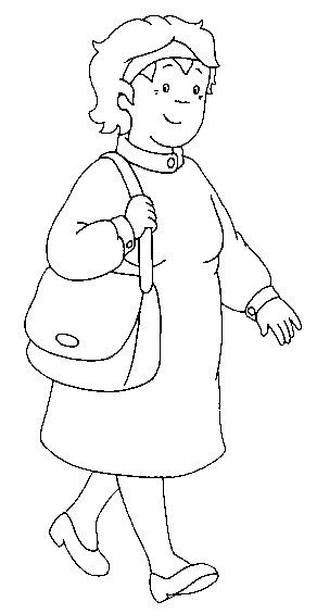 disegni caillou da colorare
