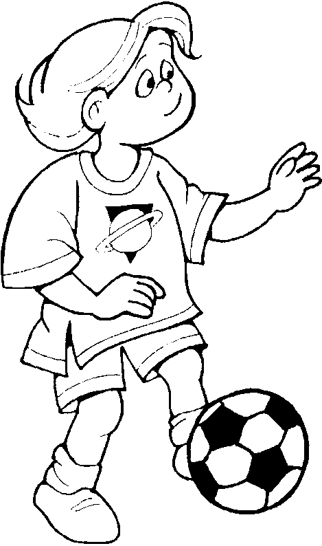 disegni calcio da colorare