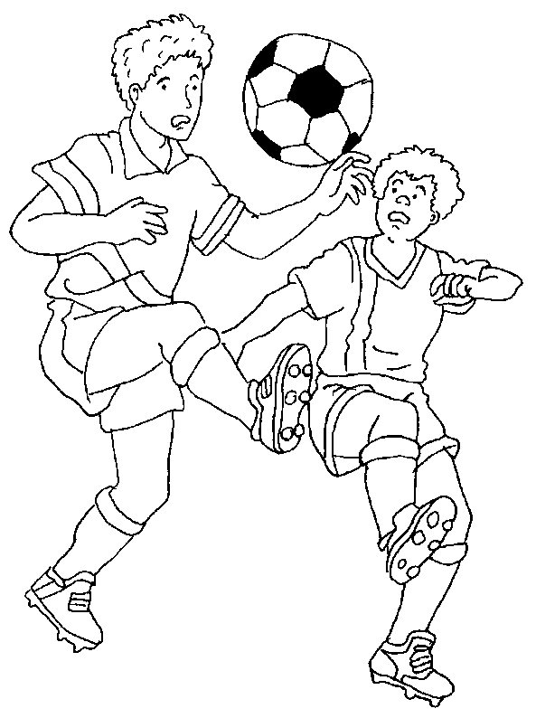disegni calcio da colorare