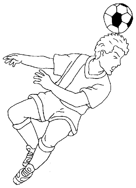 disegni calcio da colorare