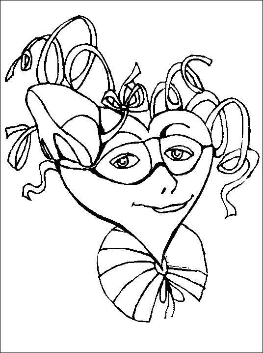disegni carnevale da colorare