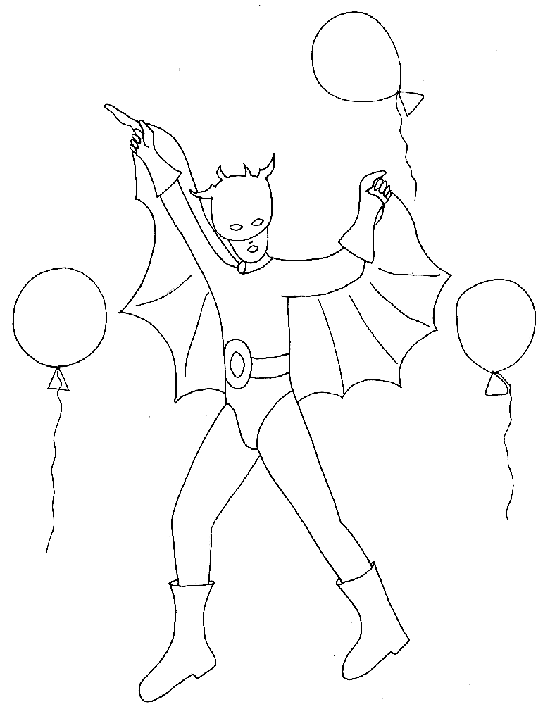 disegni carnevale da colorare