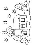 disegni case colorare