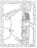 disegni case colorare