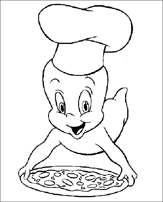 disegni casper colorare