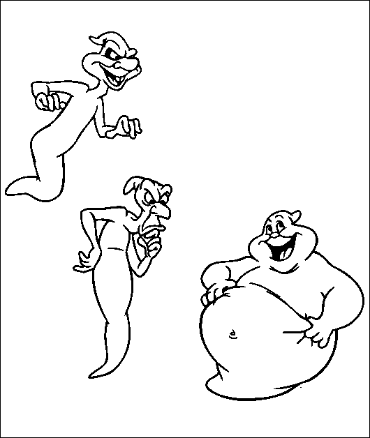 disegni casper colorare