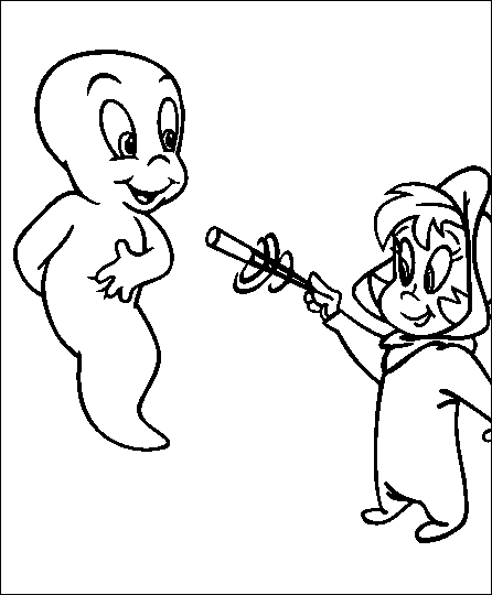 disegni casper colorare