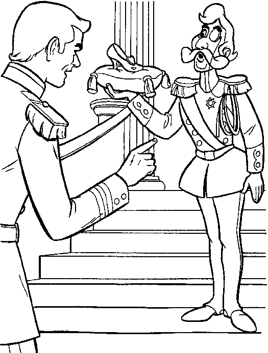 disegni cenerentola colorare