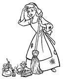 disegni cenerentola colorare