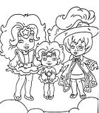 disegni chiara di luna da colorare