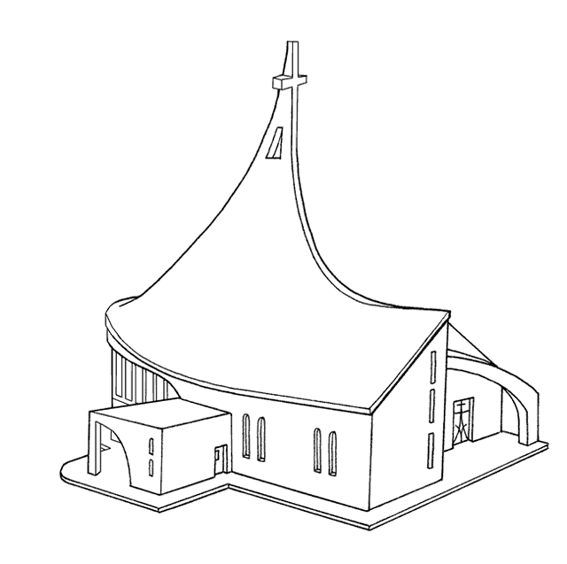 disegni chiese da colorare