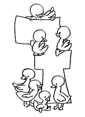 disegni cifre da colorare