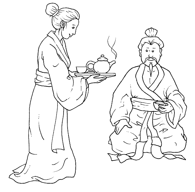 disegni cina da colorare