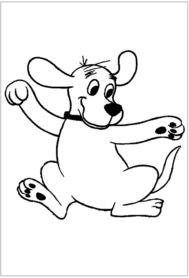 disegni clifford colorare
