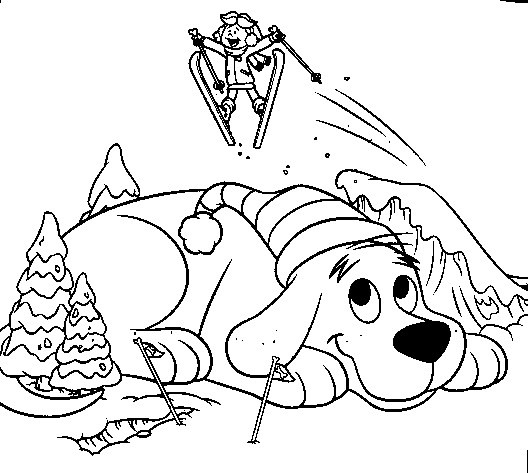 disegni clifford colorare