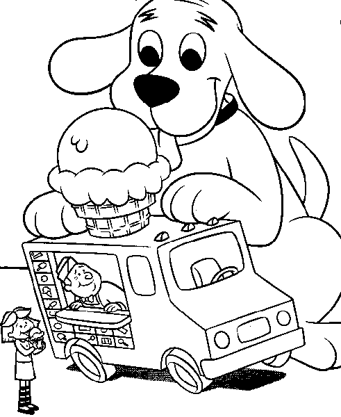 disegni clifford colorare