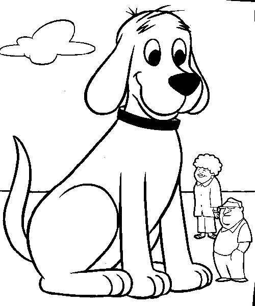 disegni clifford colorare