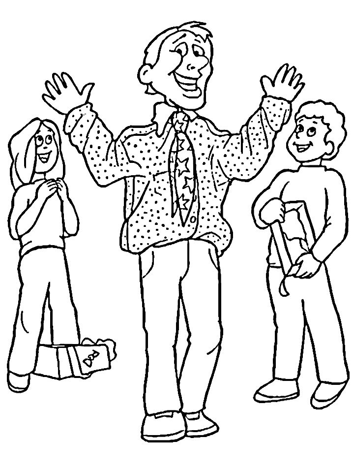 disegni cravatte da colorare