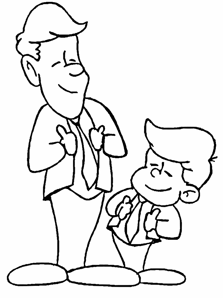 disegni cravatte da colorare