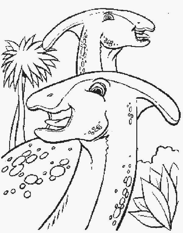 disegni dinosauri da colorare