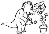 disegni dinosauri da colorare