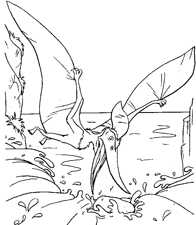disegni dinosauri da colorare