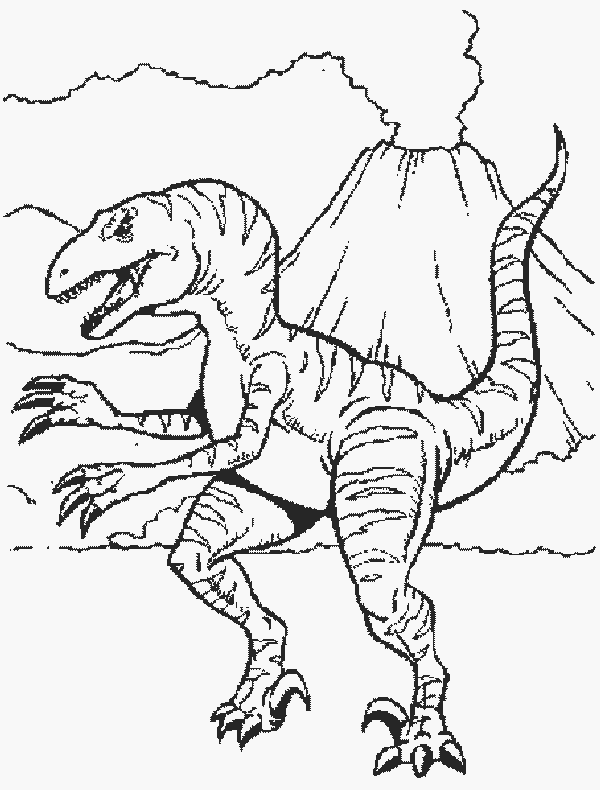 disegni dinosauri da colorare