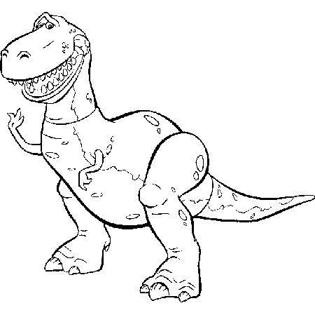 disegni dinosauri da colorare