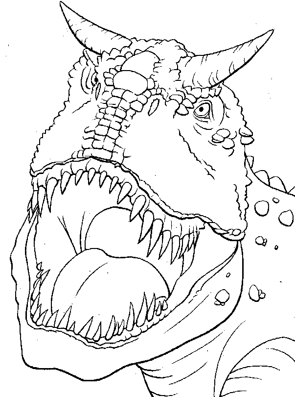disegni dinosauri da colorare