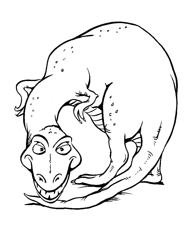 disegni dinosauri da colorare