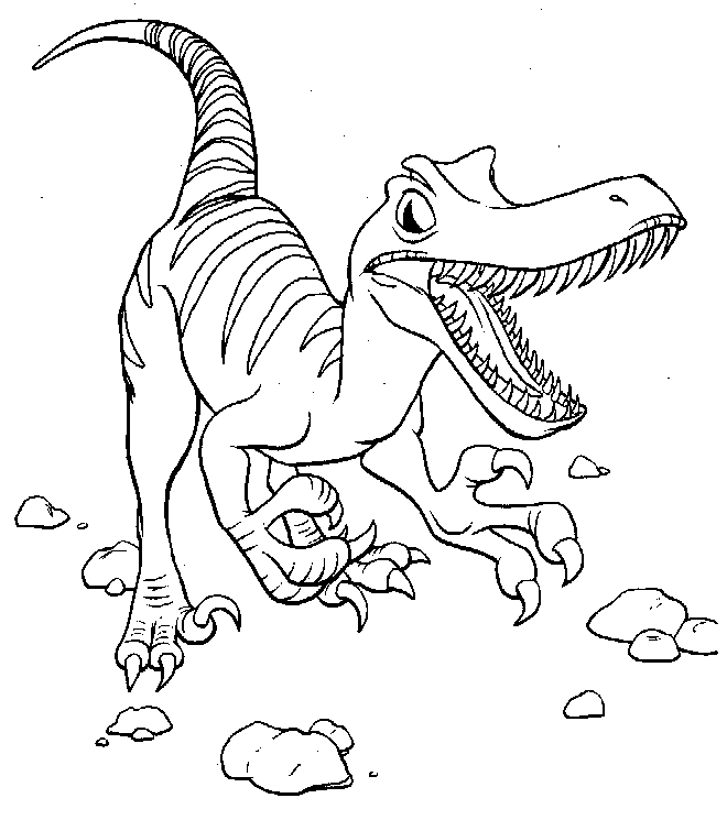 disegni dinosauri da colorare