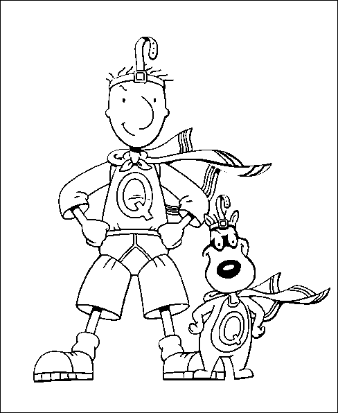 disegni doug da colorare
