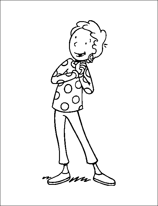 disegni doug da colorare