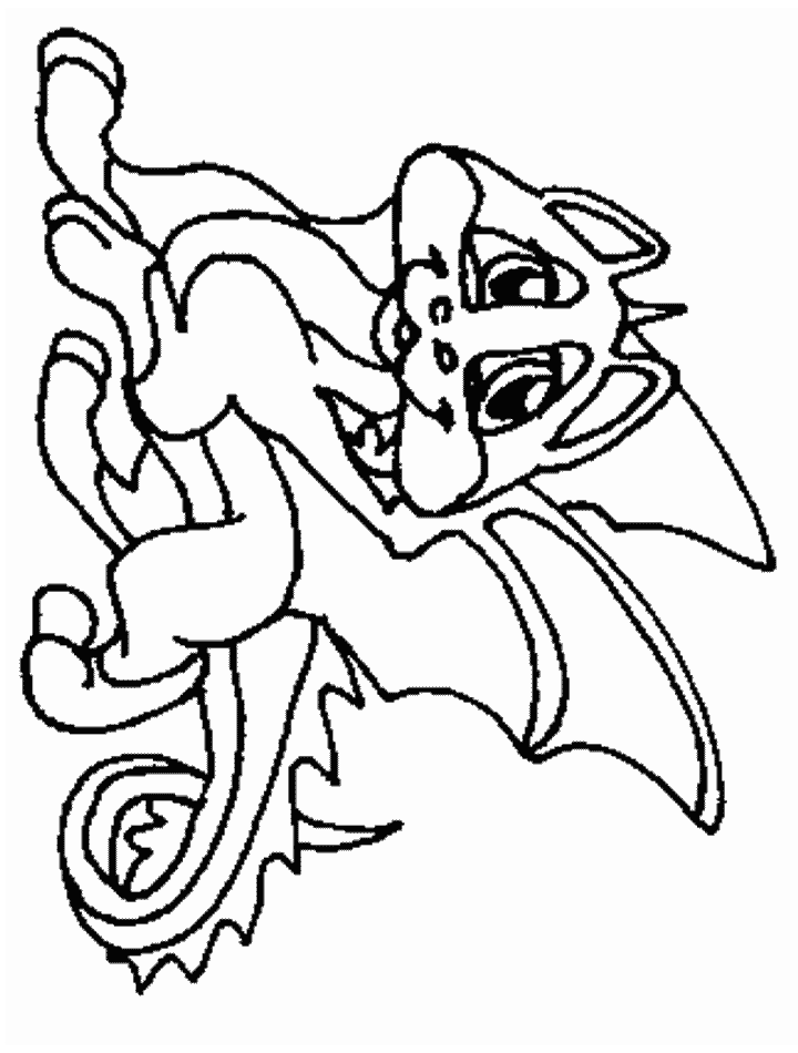 disegni draghi da colorare