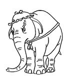 disegni dumbo da colorare