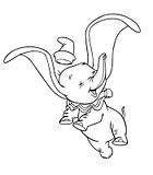 disegni dumbo da colorare