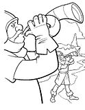 disegni excalibur da colorare