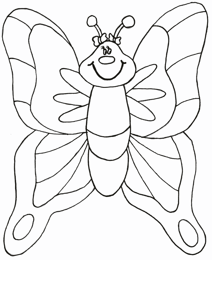 disegni farfalle da colorare