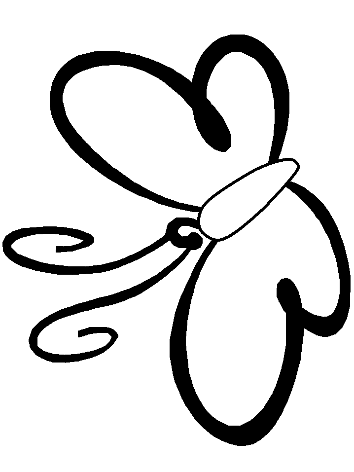 disegni farfalle da colorare