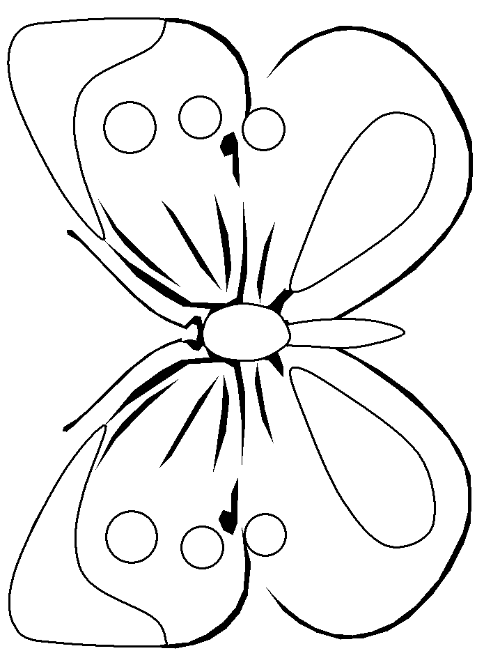 disegni farfalle da colorare