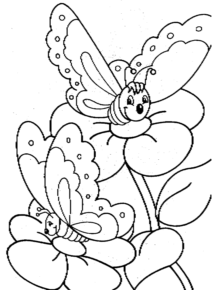 disegni farfalle da colorare