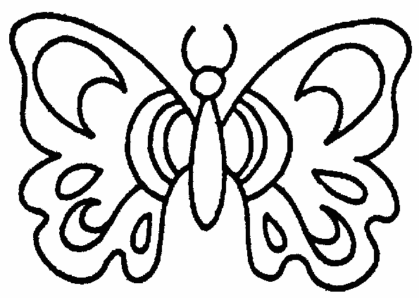 disegni farfalle da colorare