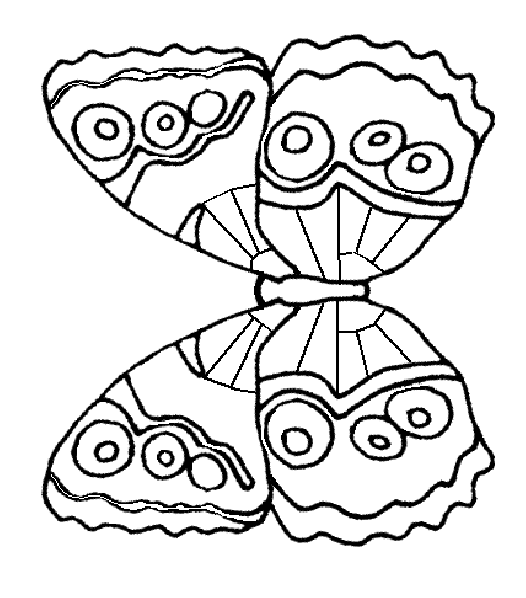 disegni farfalle da colorare
