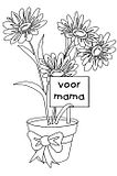disegni festa mamma da colorare