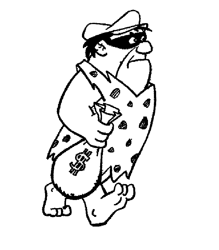 disegni flintstones da colorare