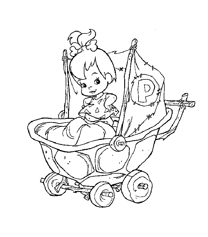 disegni flintstones da colorare