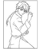 disegni fushigi yuugi colorare
