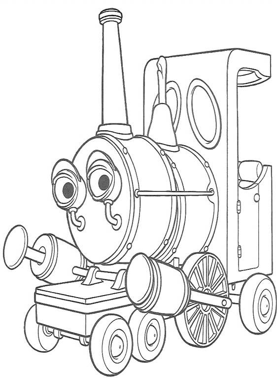 disegni giostra da colorare