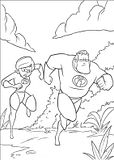 disegni gli indistruttibili da colorare